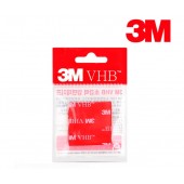 韓國 3M VHB 透明強加雙面貼正方型款車CAM用行車記錄儀 ( 2個裝 )