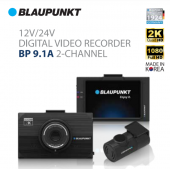 德國 BLAUPUNKT 汽車用車CAM前後CAM行車記錄儀 2K WIFI ( 韓國製造 ) BP9.1A