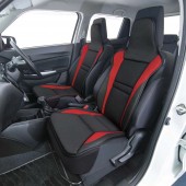 日本 BONFORM 汽車用賽車款座椅套坐椅套單座司機位乘客位前座透氣網質坐墊座墊 ( 2色可選 )
