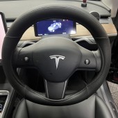 日本 BONFORM 汽車用皮質軚盤套軚環套 SS TESLA MODEL Y GR86 PRIUS 60系 BRZ