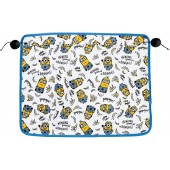 日本 BONFORM MINIONS 小黃人 汽車用公仔窗簾布防曬布