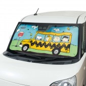 日本 BONFORM 汽車用 SNOOPY 史露比 車頭擋風玻璃太陽擋