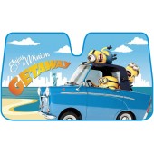 日本 BONFORM MINIONS 小黃人 汽車用車內擋風玻璃太陽擋隔熱擋