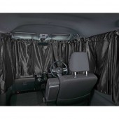 日本 BONFORM 車中泊 汽車用360全車窗簾 SUV 私家車 ( 黑色 )