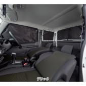日本 BONFORM SUZUKI JIMNY SIERRA JB64 JB74 專用 磁石窗簾 車中泊 防灑擋 太陽擋 布質 全車6件裝