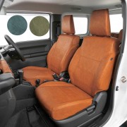 日本製 BONFORM SUZUKI JIMNY SIERRA JB64W JB74W 專用座椅套(4座)復古啡色