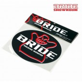 日本 BRIDE 汽車用玻璃貼車貼紙車身貼 LOGO貼