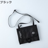 日本 CAMP7 多功能斜揹袋背包 黑色 細袋 出街袋 隨身袋