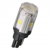日本 CARMATE 汽車用 T10 LED 汽車細燈房燈牌燈白光 6500K 300LM (一對裝)