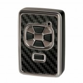 日本 CARMATE TOYOTA 豐田車汽車用車匙套智能鑰碳纖紋匙蓋 KEYLESS 電鍍黑