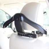 日本 CARMATE 汽車用椅背頭枕專用衣架掛衫