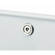 日本製造 CARMATE 汽車用防盜銀色手裹劍形車牌鏍絲