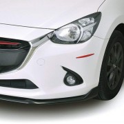 日本製 CARMATE 汽車用倒後鏡倒鏡專用紅色防撞貼
