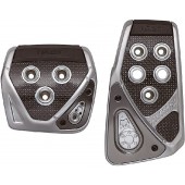 日本 CARMATE RAZO 汽車用HIACE專用自動波車專用碳纖紋腳踏板
