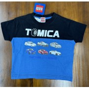 日本童裝  小童服飾 男裝 男童 男孩 幼童 上身 T裇  TOMICA 車仔 快車系列 警車 跑車 90碼 18-24個月