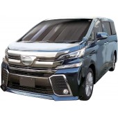 日本 CRETOM 汽車用 ALPHARD VELLFIRE 30系擋風玻璃隔熱擋太陽擋遮陽擋