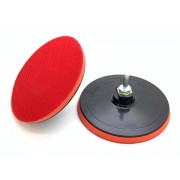 汽車 打蠟 拋光 紅黑海棉托電批專用 ( 148mm )