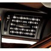 日本 DAD 汽車用車內出風口冷氣風口閃石裝飾貼電鍍貼 SWAROVSKI 施華洛世奇