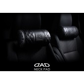 日本 DAD 汽車用舒適皮質頭枕頸枕 