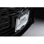 日本 DAD 汽車用金屬車牌架 白字