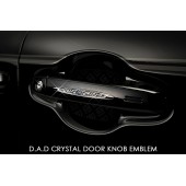 日本 DAD 汽車用車門手抽扶手閃石裝飾貼電鍍貼 SWAROVSKI 施華洛世奇