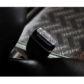 日本 DAD 汽車用安全帶扣閃石裝飾施華洛世奇 RK RP3 RB GE GK ALPHARD VELLFIRE 20系 30系
