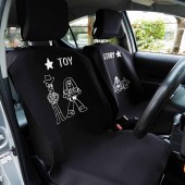 日本 DISNEY 迪士尼 TOY STORY 玩具總動員 汽車用防水墊防污墊椅套座墊寵物墊司機位乘客位 ( 2件裝 ) 