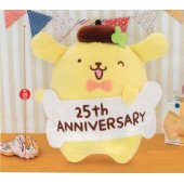 日本 布甸狗 POMPOMPURIN 25週年 25th 毛公仔抱枕