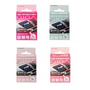 日本製 GIGA 汽車用冷氣出風口香水香薰香座補充裝