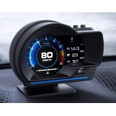 HUD ACTISAFETY A500 OBD2 汽車用抬頭顯示器車速轉數水溫電壓 - 繁體版