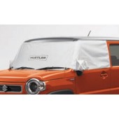 日本 SUZUKI 原廠 HUSTLER MR52S MR92S 專用 車外銀色太陽擋板 遮光 防曬