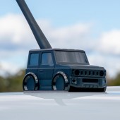 日本製造 IPF JIMNY專用 迷你JIMNY 汽車造型 天線裝飾件 黑色