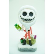 迪士尼 DISNEY SANTA JACK The Nightmare Before Christmas 怪誕城之夜 骷髏頭 搖頭公仔 汽車擺設 家固擺設