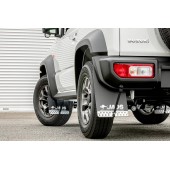 日本 JAOS SUZUKI JIMNY SIERRA JB74W 專用 車輪 泥擋 四件裝 ( 紅 / 黑可選 )