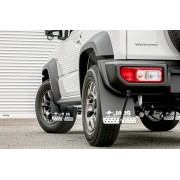 日本 JAOS SUZUKI JIMNY SIERRA JB74W 專用 車輪 泥擋 四件裝 ( 紅 / 黑可選 )