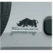 日本製 SUZUKI 原廠 JIMNY SIERRA JB64 JB74  專用 車尾章 車章貼 貼紙 車貼 ( 犀牛款 )