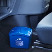 日本製造 JKM 汽車用雜物箱垃圾桶雜物桶綠藍色灰色 ( 3色可選 )
