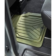 日本 JKM 汽車用車內防水防污前座後座司機位乘客位地膠地毯 ( 軍綠色 / 深藍色 / 深灰色 )