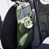 日本 JKM 汽車用日系工裝綠色椅背多功能雜物袋 
