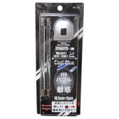 日本 PROCYON 汽車用12V藍色音樂氣氛燈條 一對裝