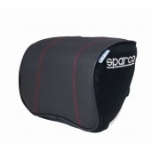 意大利 SPARCO 汽車用記憶棉頸枕腰枕頭枕黑色紅線