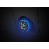 日本 KASHIMURA 汽車用 貨車用 12V 24V 點煙器一拖二USB 4.8A 裝飾燈8色燈氣氛燈