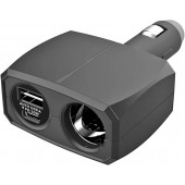 日本 KASHIMURA 汽車用一拖一點煙器 TYPE-C USB PD快充 充電器分插直插 12V 24V