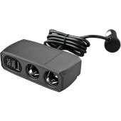 日本 KASHIMURA 汽車用一拖二點煙器一拖三TYPE-C USB充電器分插帶線 12V 24V