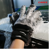 韓國 CAREX 汽車用 洗車手套 猩猩形 蟲蟲 雙面 去污 手套 洗車用品
