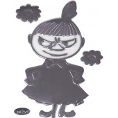 日本 MEIHO MOOMIN MOOMINTROLL LITTLE MY 阿美 汽車用 阿美 銀色裝飾貼
