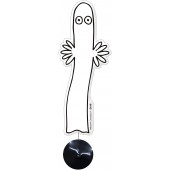 日本 MOOMIN MOOMINTROLL 姆明 The Hattifatteners 樹精 小精靈 汽車用車尾玻璃吸塑吸盤搖擺裝飾