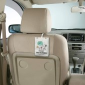 日本 MEIHO 汽車用SNOOPY 椅背多功能收納袋紙巾袋
