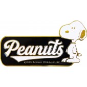 日本 MEIHO SNOOPY 史努比 史露比 汽車用 PEANUTS 金屬立體車章貼