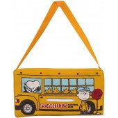日本 MEIHO SNOOPY 史努比 汽車用巴士造型椅背紙巾袋
